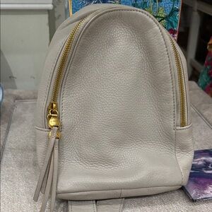 HOBO bag in beige leather